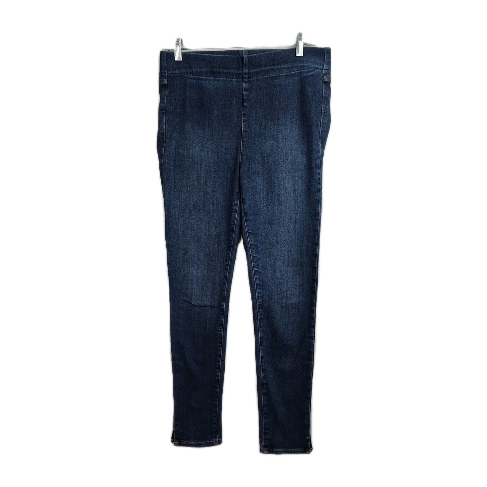 NYDJ Skinny Jeans Women's M (6-8-10) Blue Lift Tuck Technology Elastic Waist